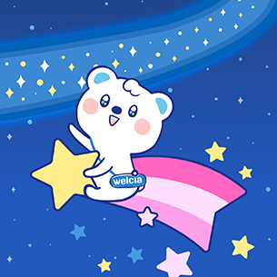 うえたんと流れ星